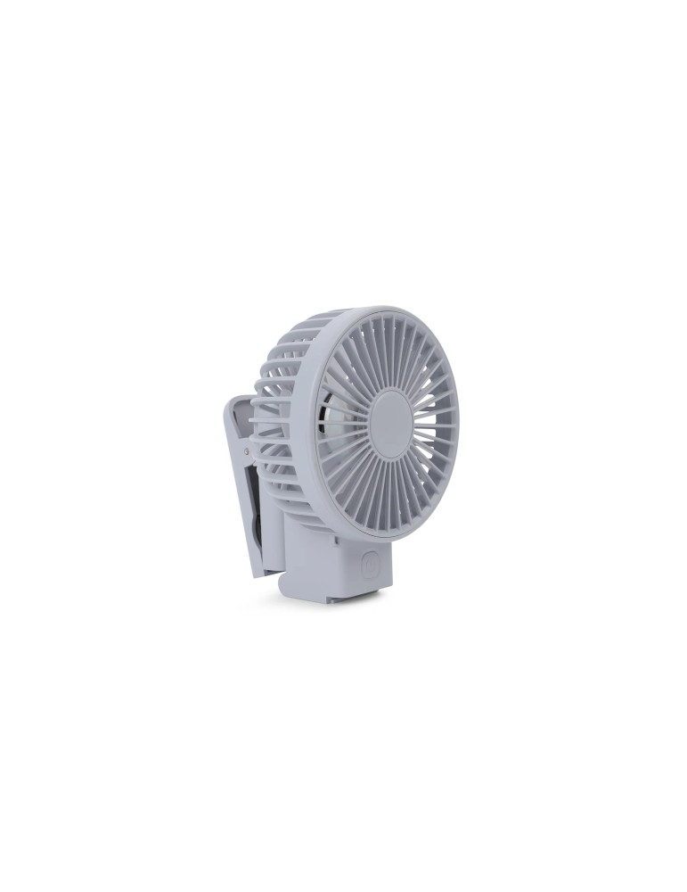 Ventilador Portátil Multiagarre Gris
