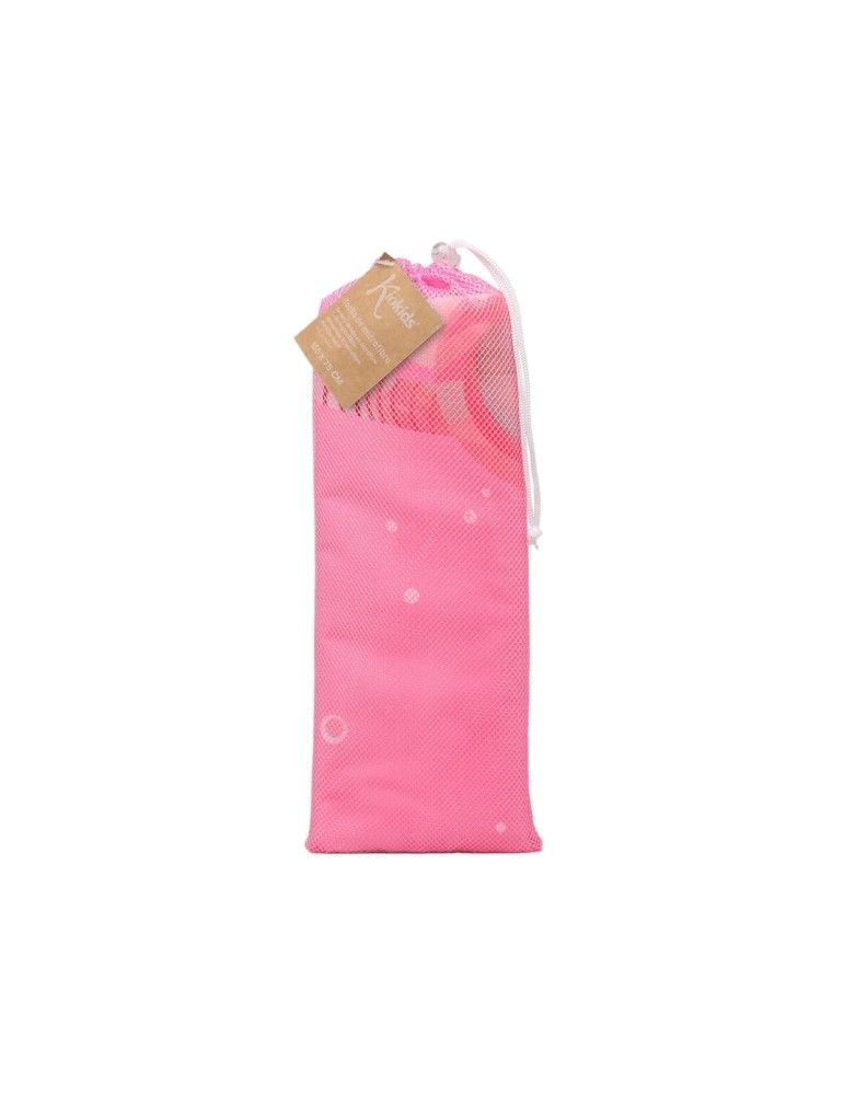 Toalla Playa Microfibra Conejo Rosa