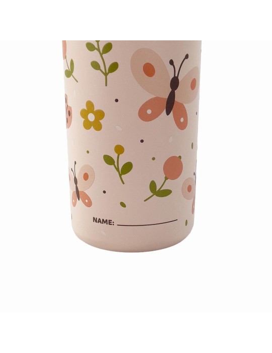 Botella Acero Butterfly