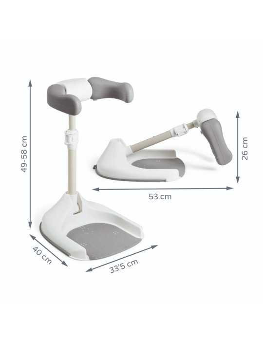 Soporte de Baño Gris