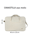 Bolso Canastilla Asas Medio