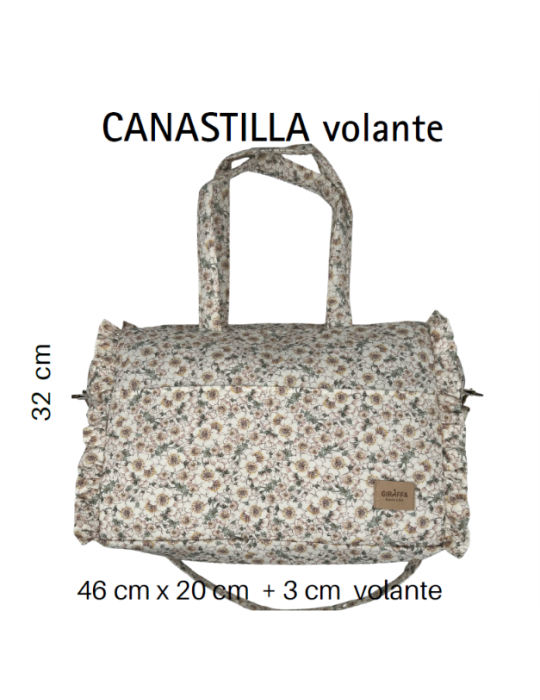 Bolso Canastilla Volante