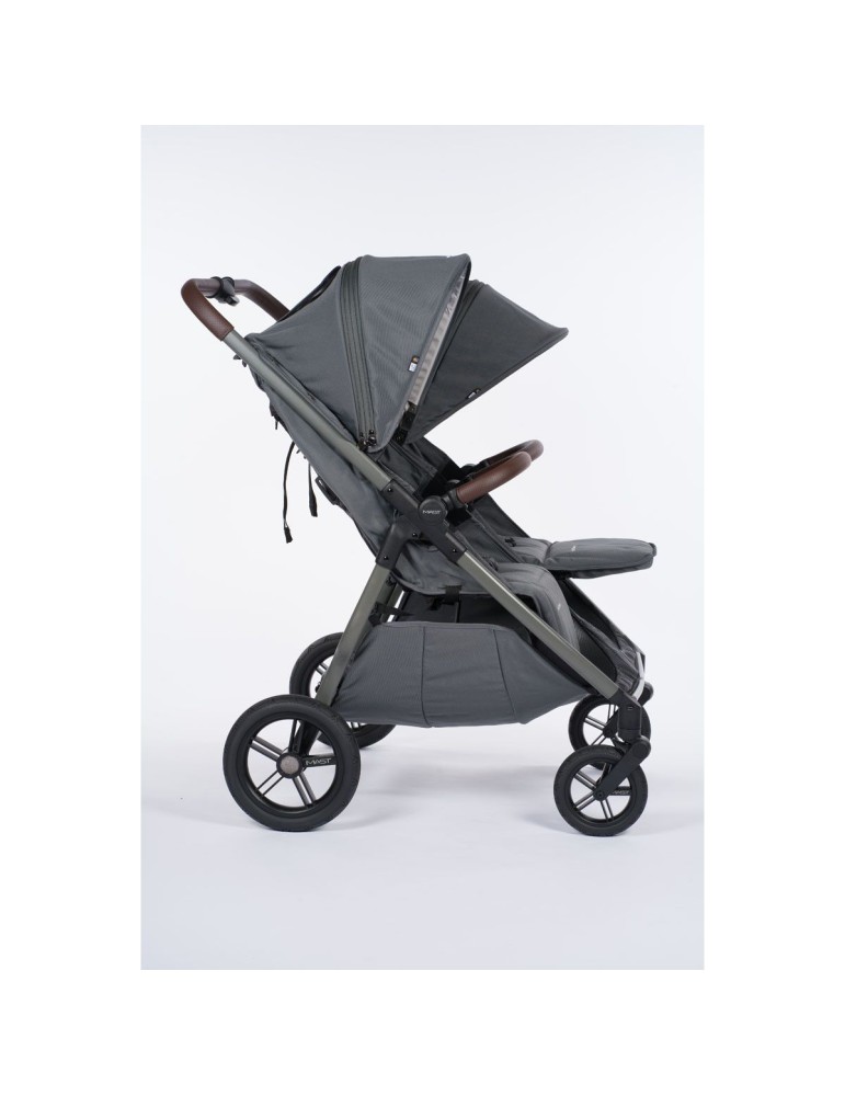 Silla Gemelar M-Twin X Volcanic Ash | Carapillo Bebé