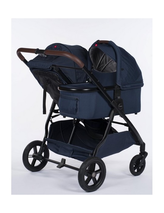 Capazo M.Twin Blueberry | Carapillo Bebé