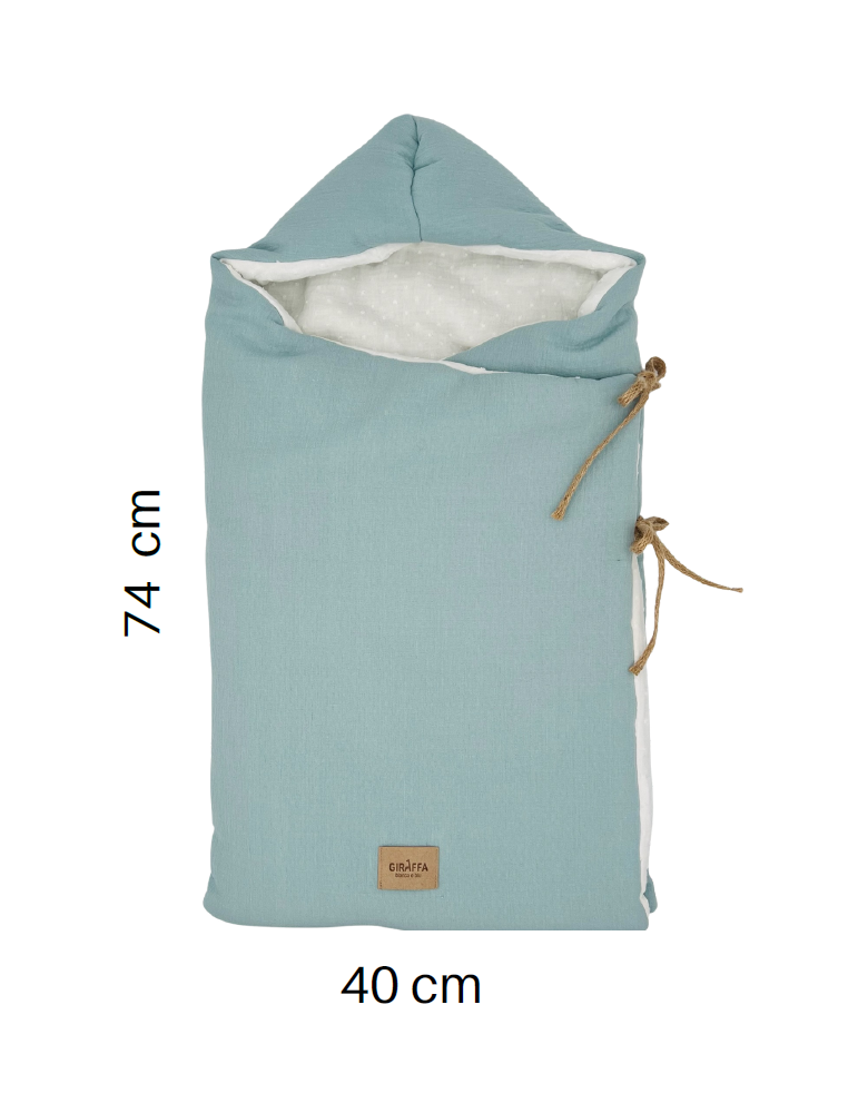 Saco Capazo Capucha Interior Bambula