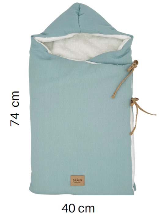 Saco Capazo Capucha Interior Bambula
