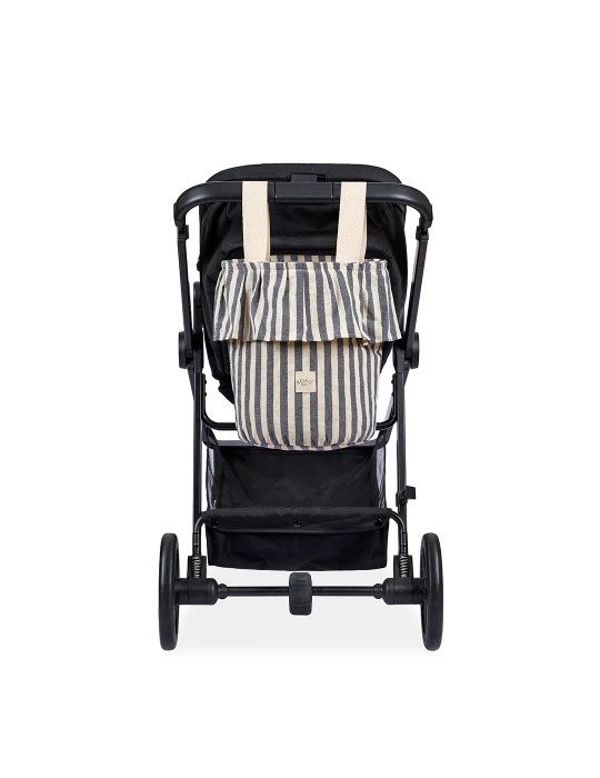 Bolso Basket Stripe Gris