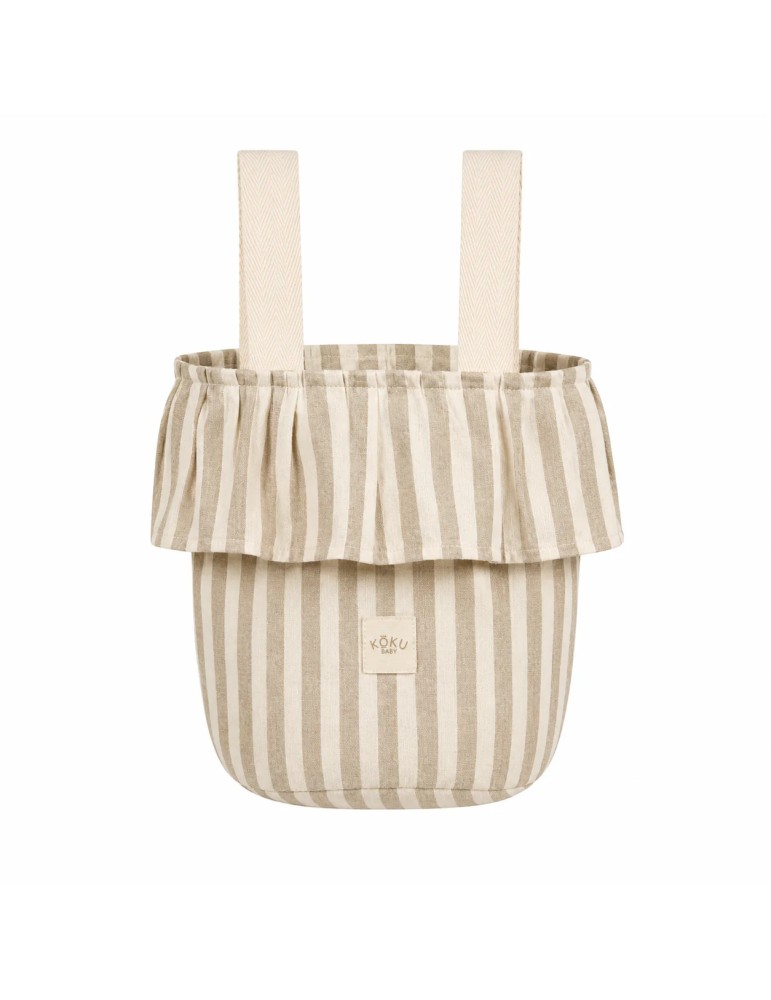 Bolso Basket Stripe Topo