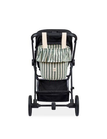 Bolso Basket Stripe Verde 2