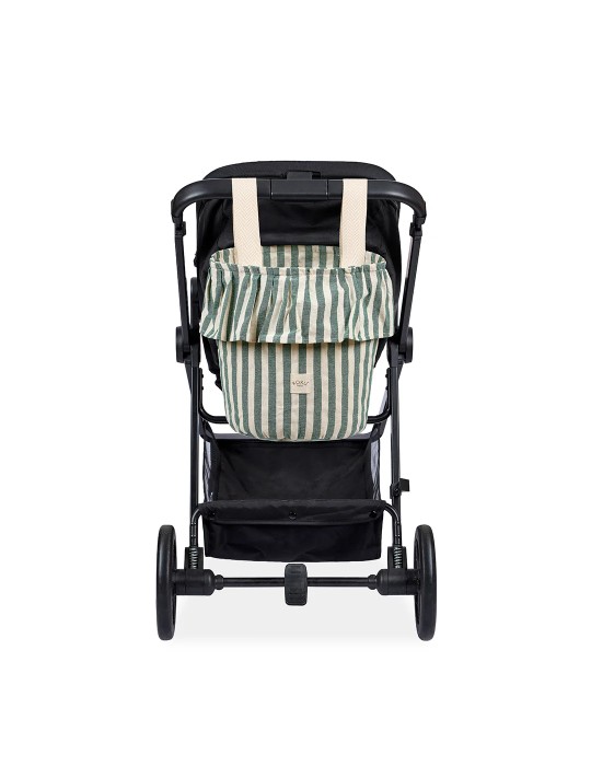 Bolso Basket Stripe Verde