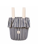 Bolso Basket Stripe Navy Blue