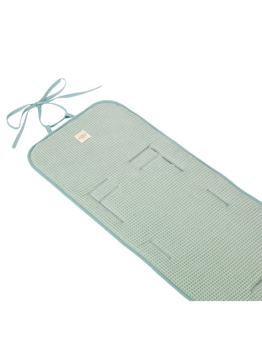 Colchoneta Waffle Mint 85x34