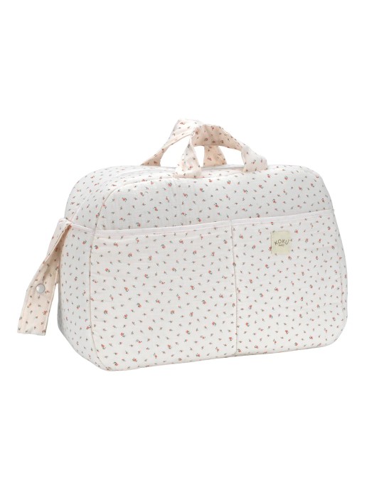 Bolso Maternidad Flowers 30x47