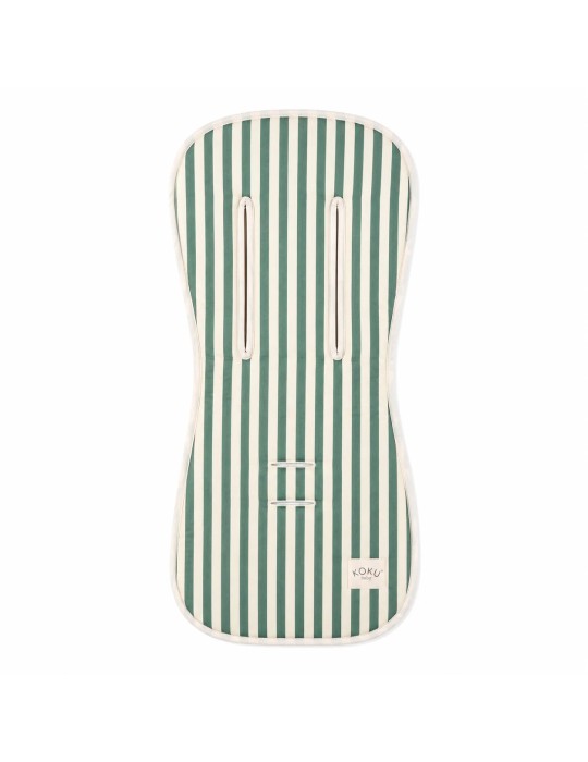 Colchoneta de Paseo Mariposa Stripe Green Khaki 90x38