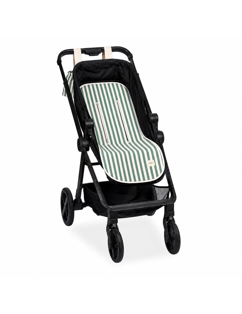 Colchoneta de Paseo Mariposa Stripe Green Khaki 90x38