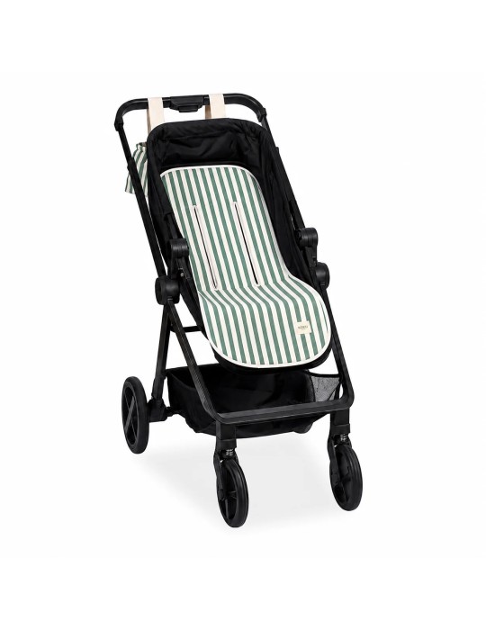 Colchoneta de Paseo Mariposa Stripe Green Khaki 90x38