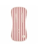 Colchoneta de Paseo Mariposa Stripe Granate 90x38