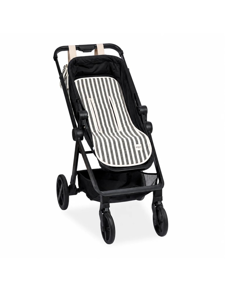 Colchoneta de Paseo Mariposa Stripe Gris 90x38