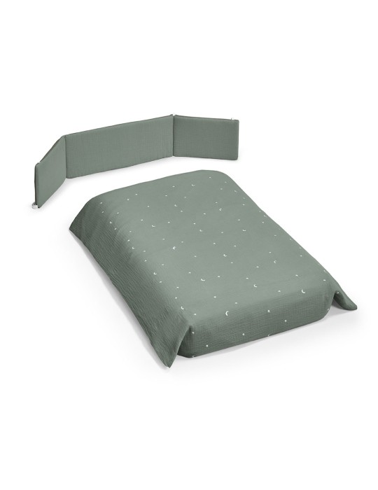 Conjunto Nórdico + Protector 90x50 | Carapillo Bebé