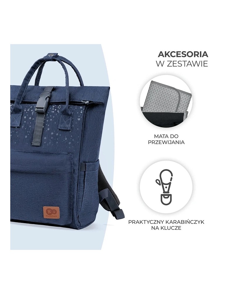 Mochila carro bebé MOONPACK CONFETTI Denim | Carapillo Bebé