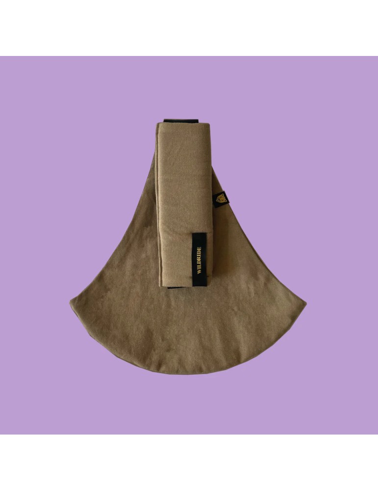 Portabebé Bandolera Lino | Carapillo Bebé