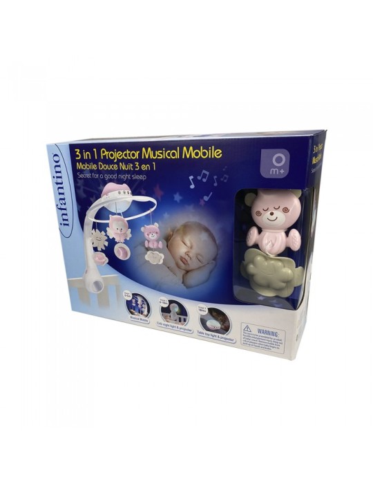 Carrusel Musical 3 en 1 Infantino | Carapillo Bebé