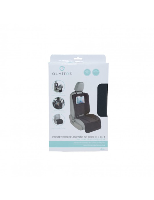 Protector de asiento de coche 3 en 1 Olmitos | Carapillo Bebé