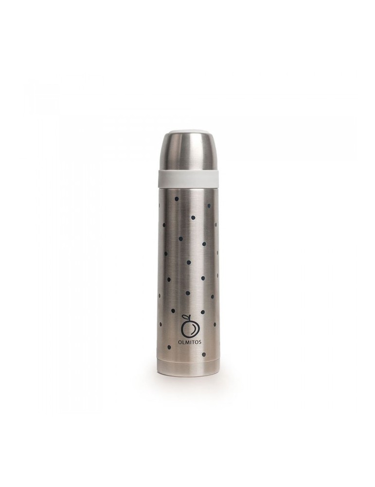 Termo líquido acero inoxidable Dots | Carapillo Bebé