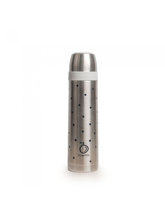 Termo líquido acero inoxidable Dots | Carapillo Bebé
