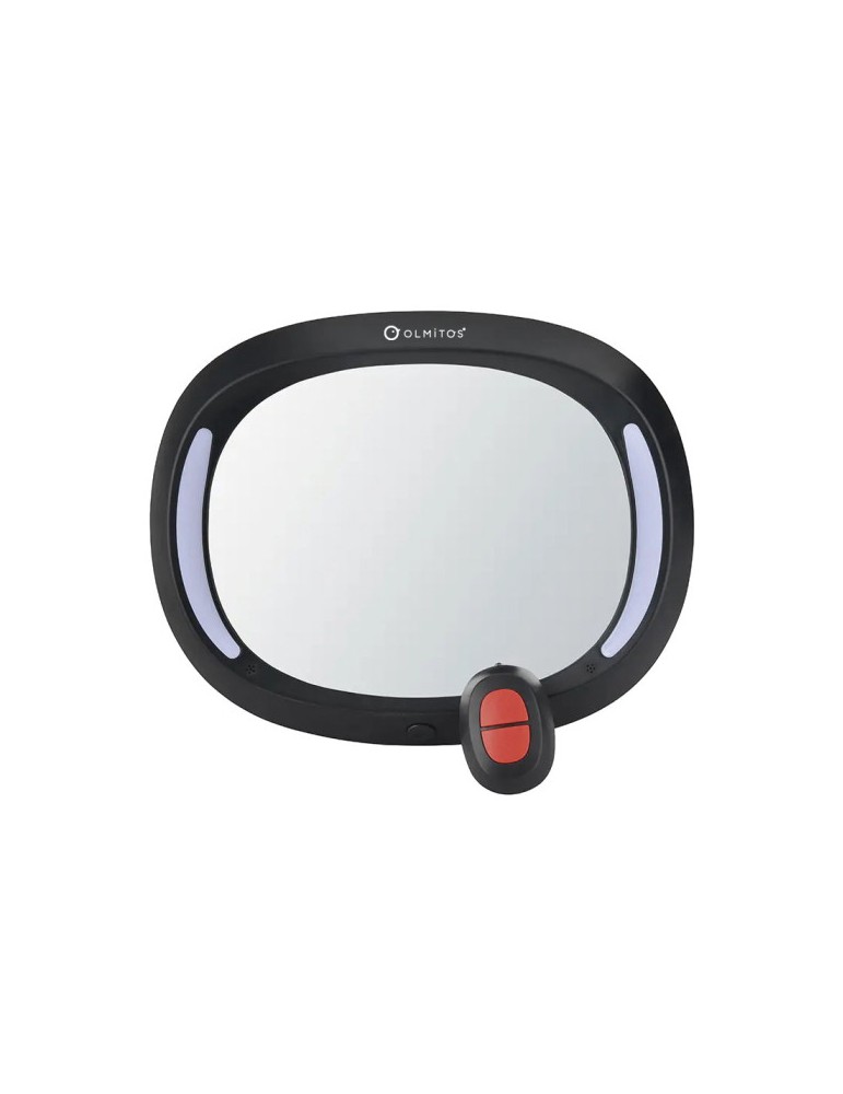 Espejo retrovisor LED con mando | Carapillo Bebé