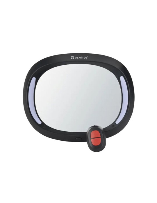 Espejo retrovisor LED con mando | Carapillo Bebé