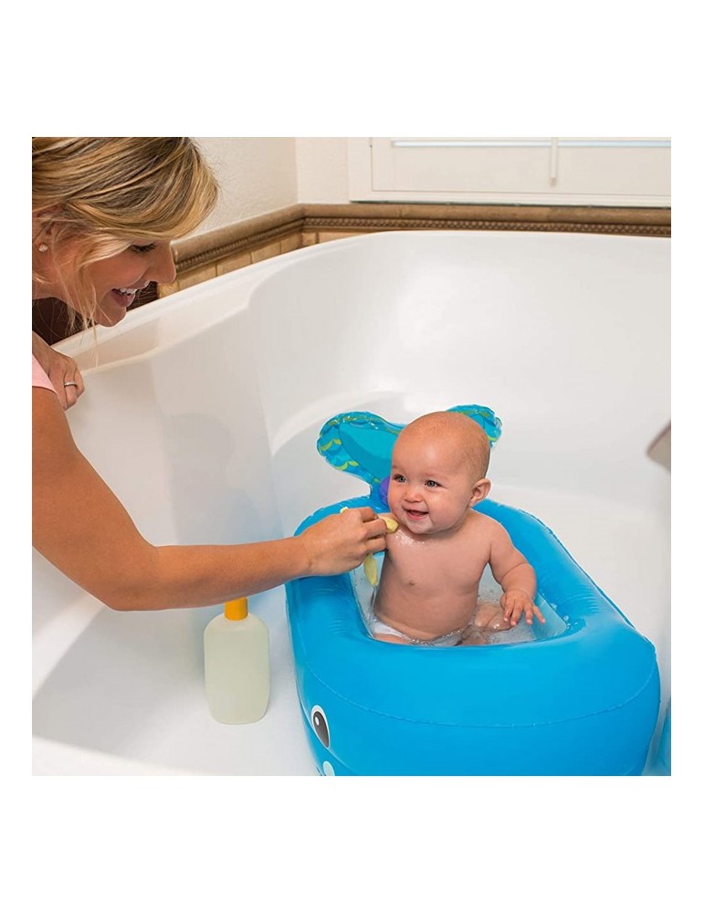 Bañera Hinchable Ballena + 10 bolas