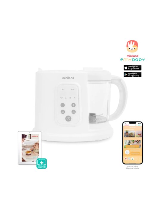 Robot de cocina para bebés multifuncional 6 en 1 | Carapillo Bebé