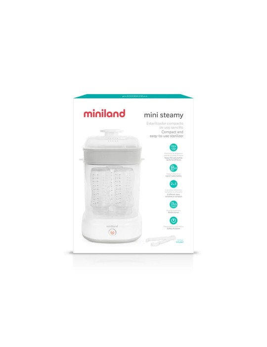 Esterilizador de biberones Mini Steamy | Carapillo Bebé