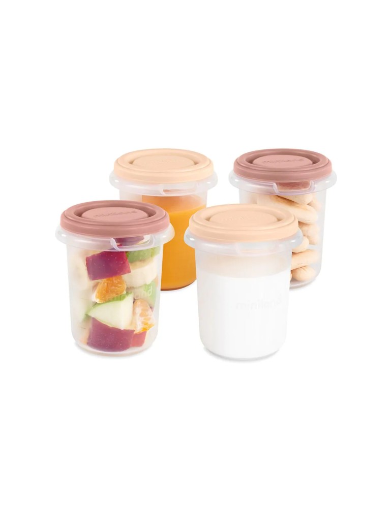 Set de 4 herméticos de 250ml Hermisized Valencia | Carapillo Bebé