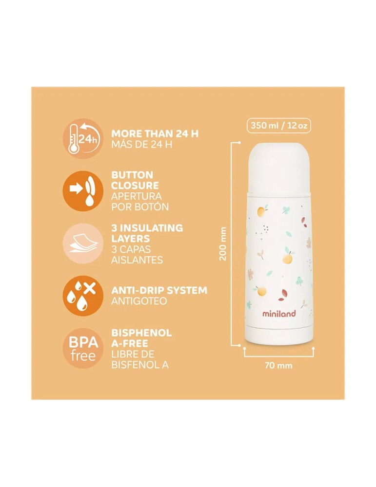 Termo para bebés Thermy Valencia 350ml | Carapillo Bebé