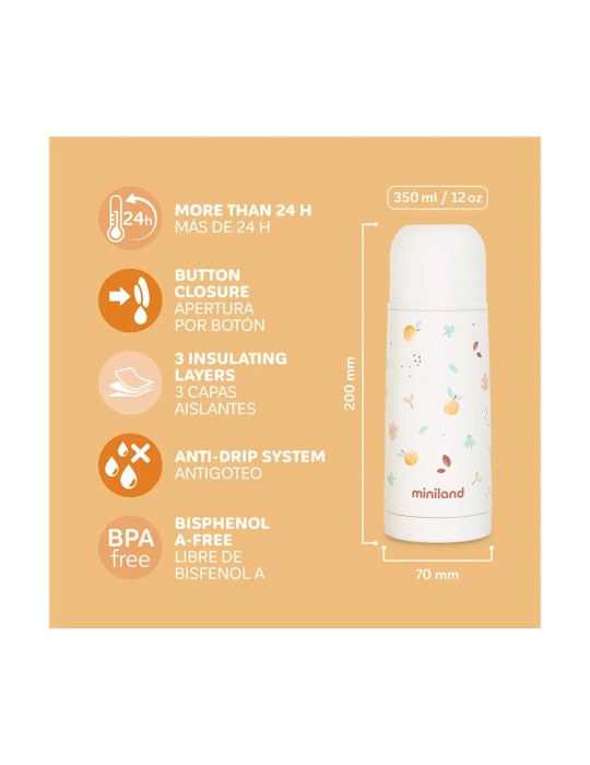 Termo para bebés Thermy Valencia 350ml | Carapillo Bebé