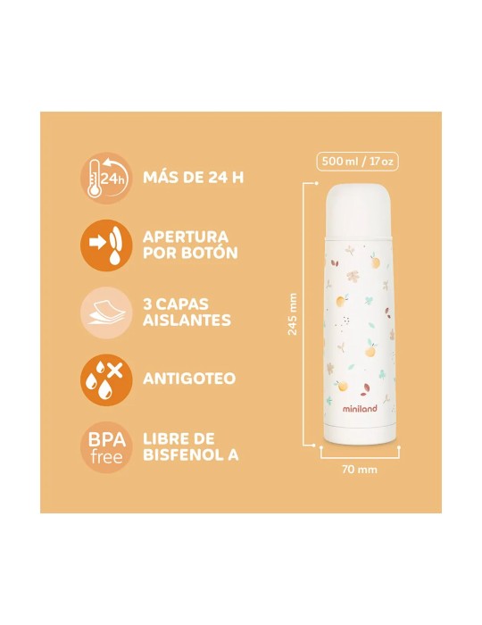 Termo para líquidos Thermy Valencia 500ml | Carapillo Bebé