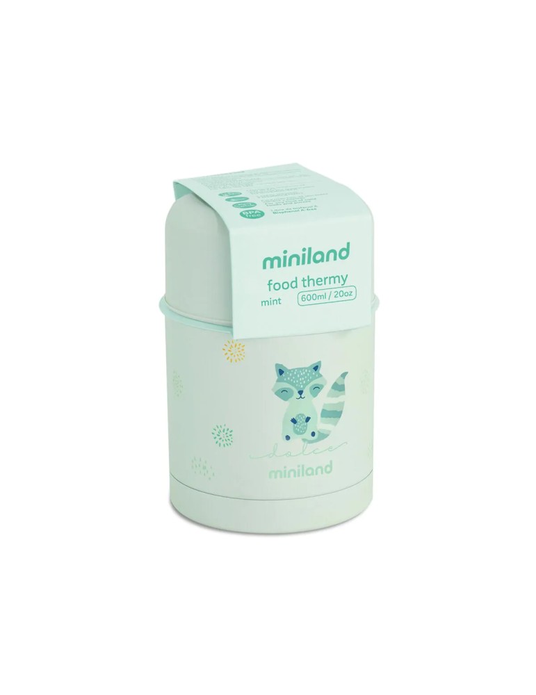 Termo para sólidos Food Thermy Mint 600ml | Carapillo Bebé