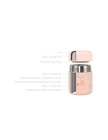 Termo para papillas Food Thermy Mini Candy 280ml | Carapillo Bebé 2