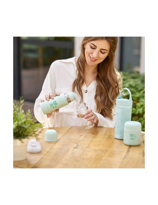 Termo para papillas Food Thermy Mini Mint 280ml | Carapillo Bebé