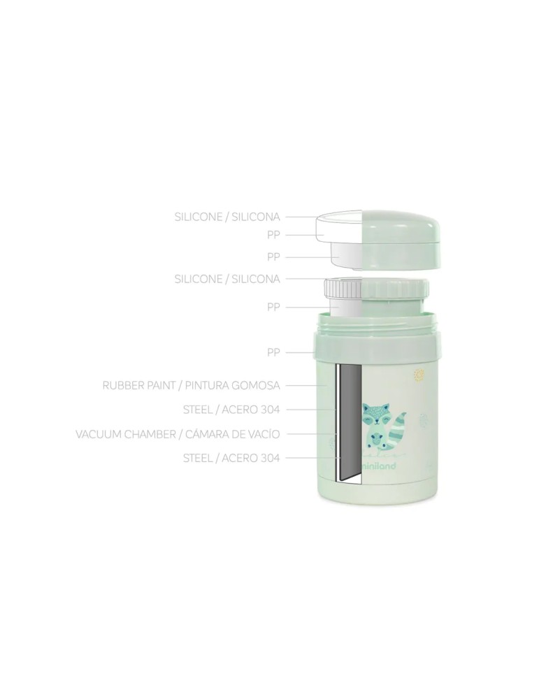 Termo para sólidos Thermetic Mint 700ml | Carapillo Bebé