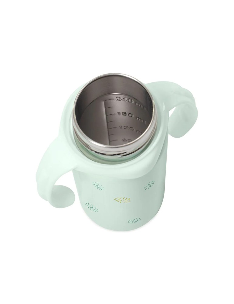 Botellita térmica con tetina Thermobaby Mint | Carapillo Bebé