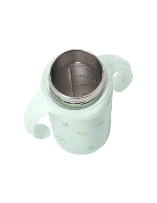 Botellita térmica con tetina Thermobaby Mint | Carapillo Bebé