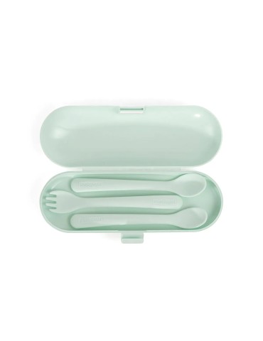 Set de cubiertos infantiles Picneat Mint | Carapillo Bebé