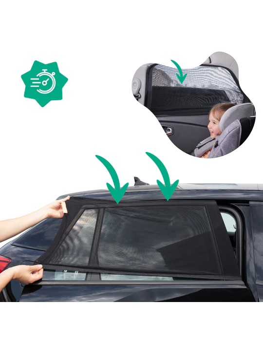 Lote de Fundas Parasoles para el Coche | Carapillo Bebé