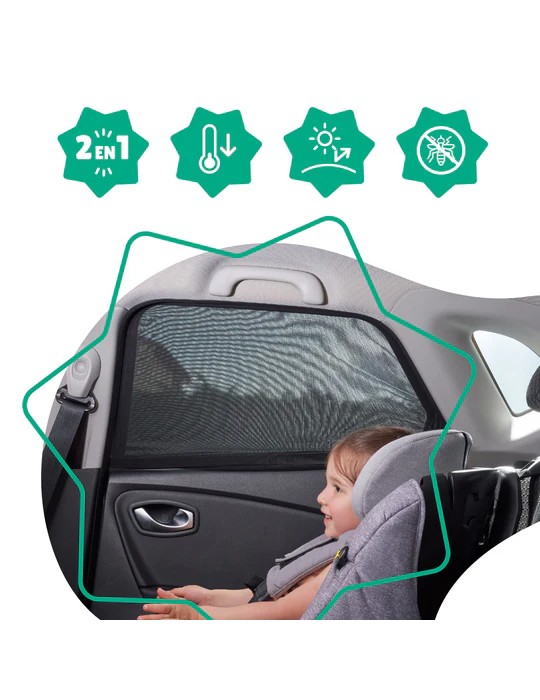 Lote de Fundas Parasoles para el Coche | Carapillo Bebé