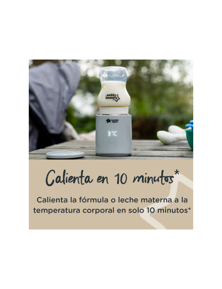 Calientabiberones eléctrico portátil LetsGo recargable USB | Carapillo Bebé