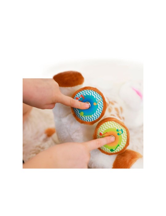 Peluche sensorial bebé Touch and Play Music Plush | Carapillo Bebé