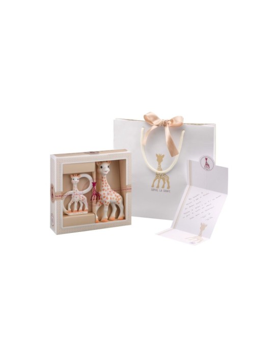 Mi primer set regalo Sophie la girafe + Anillo de Dentición 100% natural | Carapillo Bebé